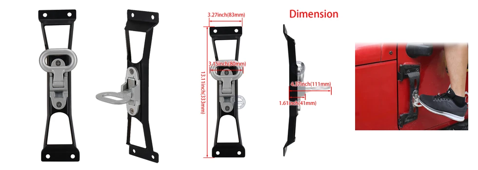 foot peg for jeep