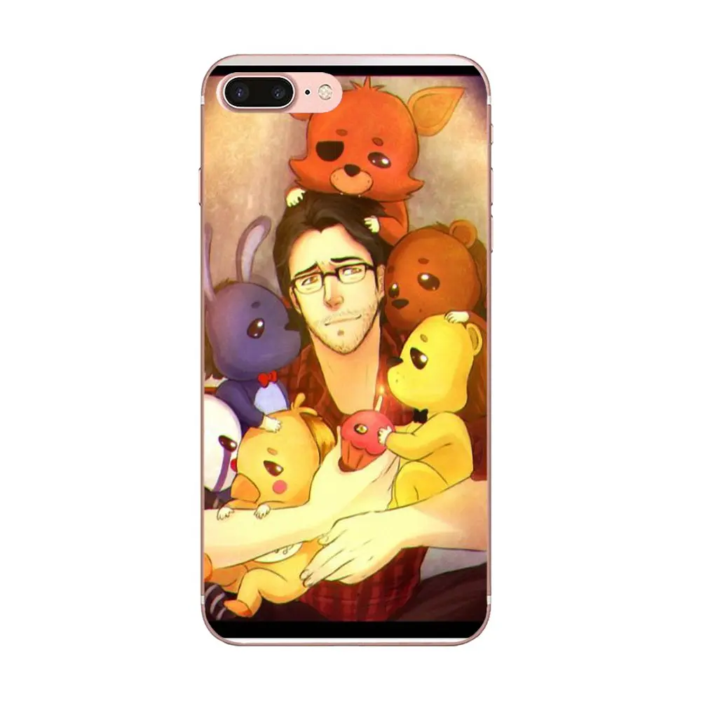 Мягкий ТПУ крутой лучший чехол для Xiaomi Redmi Mi Note 7 8 9 SE Pro Lite Go Play Five Nights At Freddy