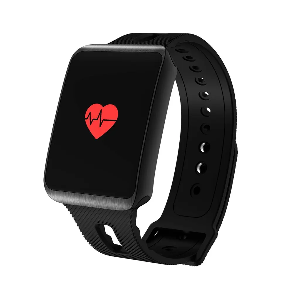 

TF1 Bluetooth 4.0 Smart Watch for IOS for Android Chip IP68 Waterproof Heart Rate Color Screen Tracker Smart Bracelet