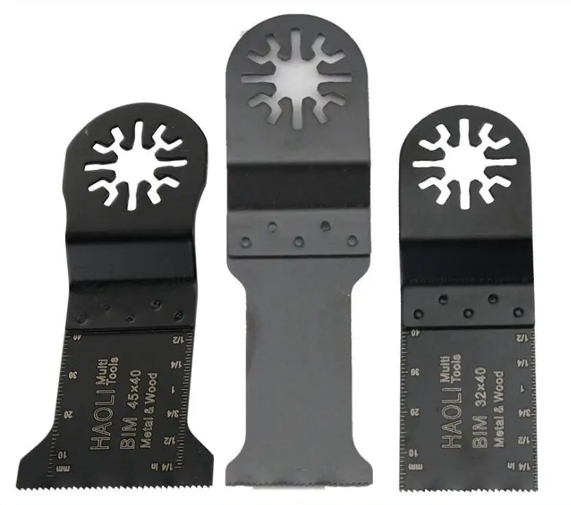 FREE SHIPPING 3 pcs 32mm Bi-metal Oscillating MultiTool saw blade fit for multifunction power tool as Makita AEG Fein Dermel | Инструменты