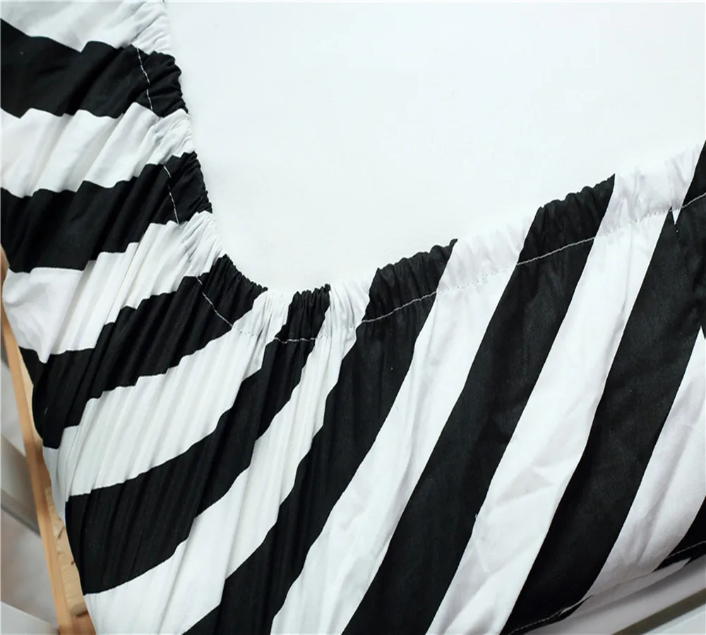 Baby Bed Sheet Flat Baby Rubber Belt Mattress Cover Cot Sheet Cotton Print Classic Black White Baby Bed Sheet For Crib Bedding Baby Bed Sheet Flat Baby Rubber Belt Mattress Cover Cot Sheet Cotton Print Classic Black White Baby Bed Sheet For Crib Bedding