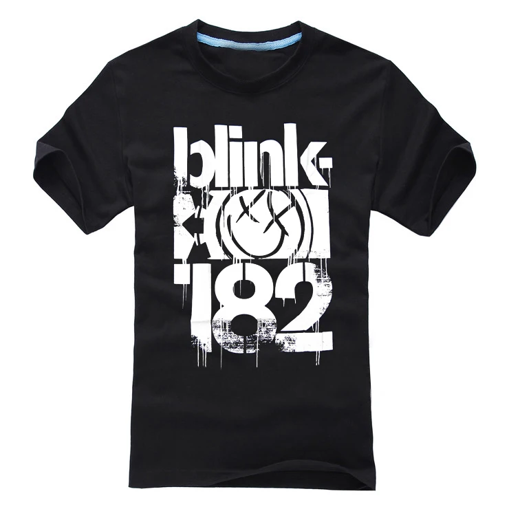 20 дизайнов Blink 182 рок бренд рубашка 3D Улыбка ММА милый фитнес панк, хард-рок тяжелый металл хлопок скейтборд хип хоп - Цвет: 14