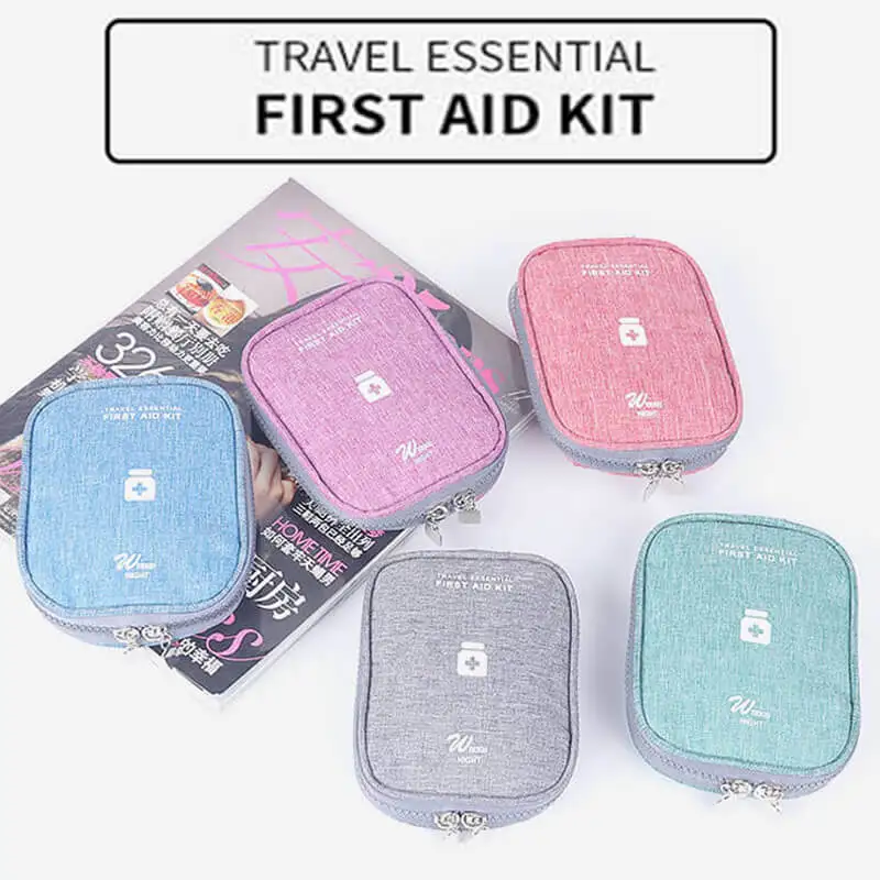 

Mini First Aid Kit Portable Outdoor Medical Bag Camping Tactical Military First Aid Bag Family Sport Car Emergency Survival Bag