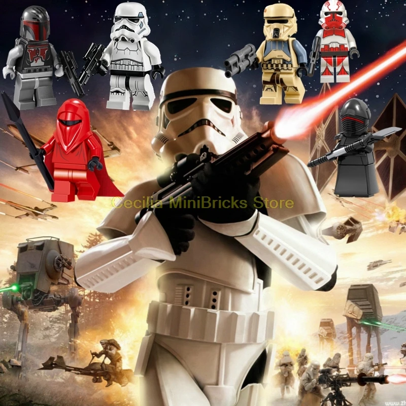 

Legoing Star Wars The Last Jedi Clone Troopers Phasma StarWars Toys For Children Building Blocks Compatible With Legoings