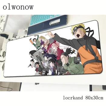 

Naruto mousepad gamer Adorable 800x300x3mm gaming mouse pad large best notebook pc accessories laptop padmouse ergonomic mat
