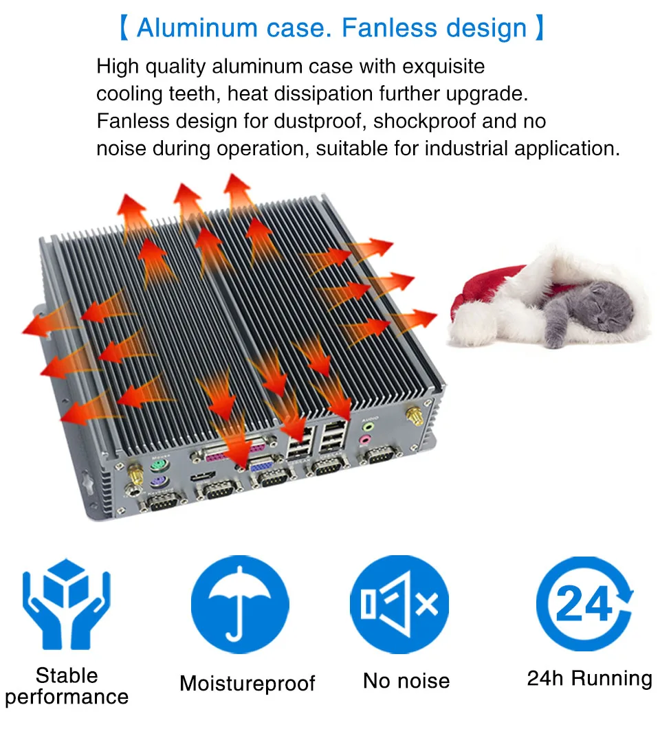 fanless industrial pc 11