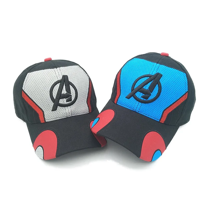 

anime hat The Avengers 4 Endgame Quantum royaume hats Letter embroidery Baseball cap Outdoor sunhat Combat cosplay accessories
