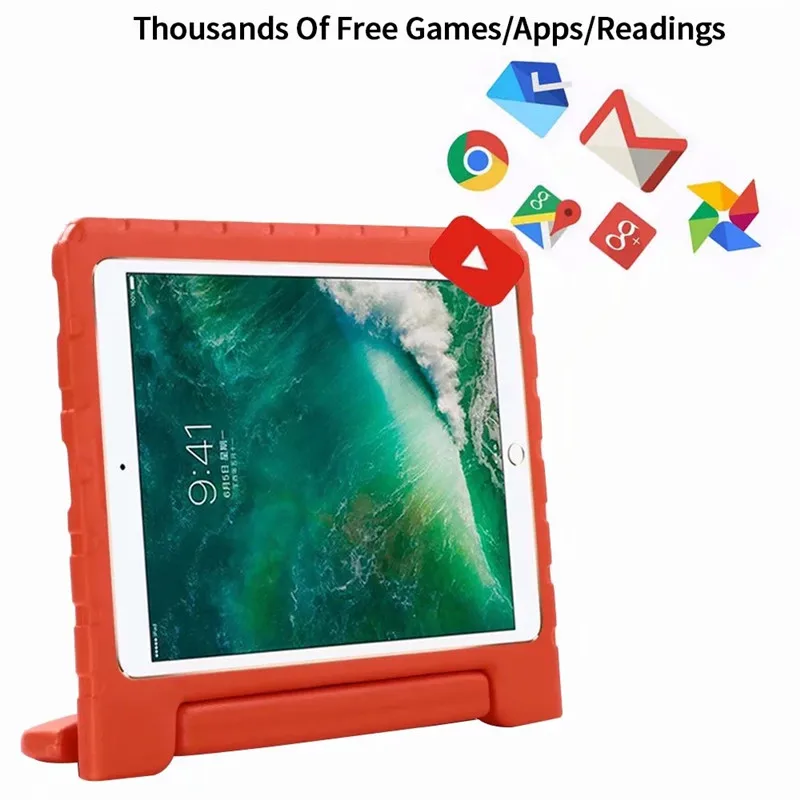 Дети Ручка Стенд чехол для iPad Pro 12 9 2015 2017 EVA пены противоударный Apple дюймов с ручкой