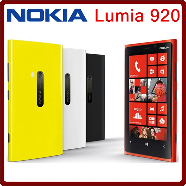Цена за Оригинальный разблокирована Nokia Lumia 920 Mobile Телефонов 4.5 дюймов Емкостный экран Dual core 32 Г ROM 1 Г RAM Бесплатная доставка Цена за Оригинальный разблокирована Nokia Lumia 920 Mobile Телефонов 4.5 дюймов Емкостный экран Dual core 32 Г ROM 1 Г RAM Бесплатная доставка
