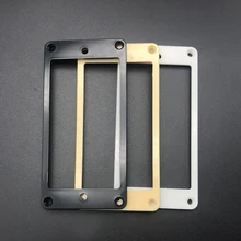 2 шт. ABS плоское дно хамбакер Пикап монтажные кольцевые рамы для LP электрогитары дропшиппинг