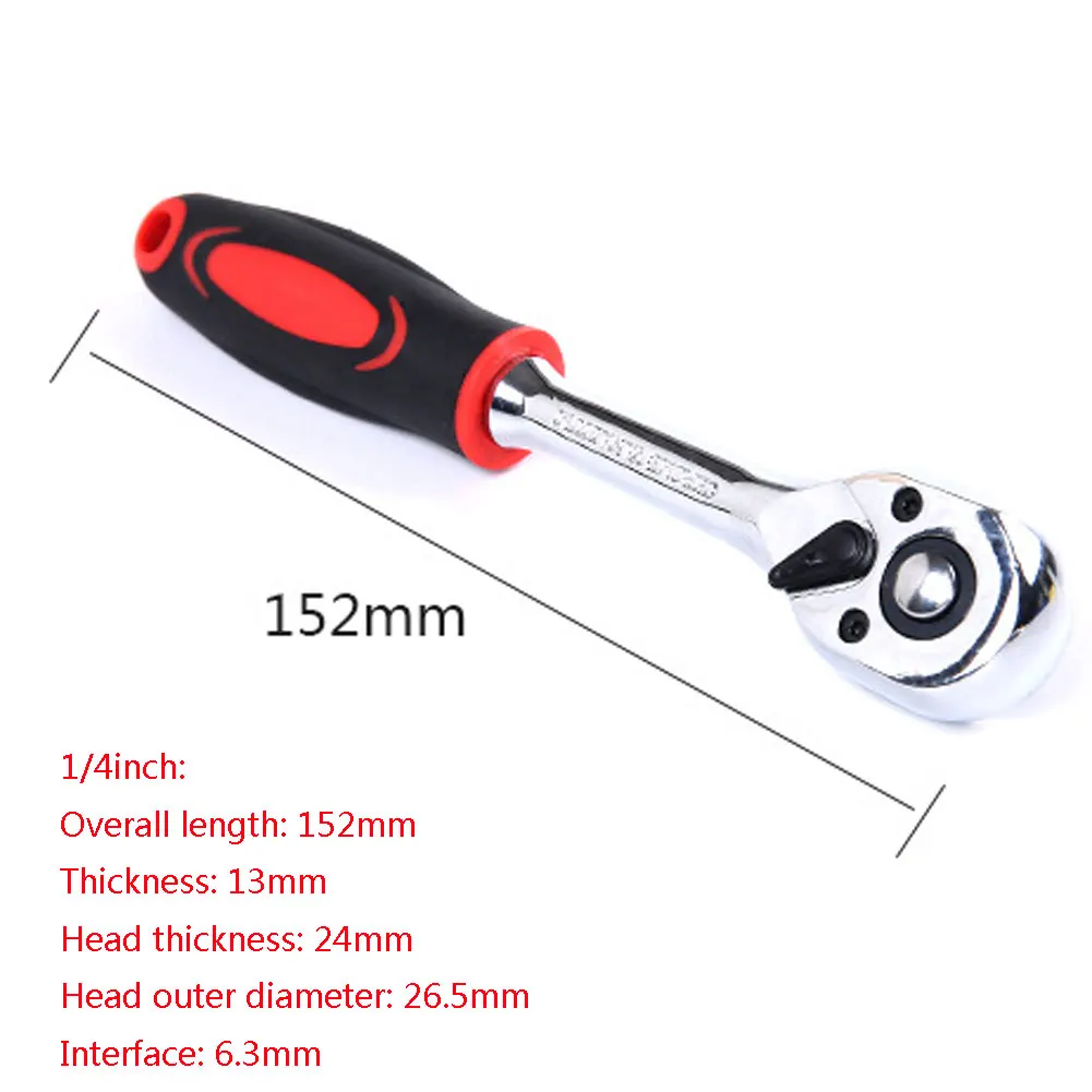 Гаечный ключ с храповым механизмом 1/2 дюйма 3/8 1/4 24 зубца|universal wrench|ratchet wrenchtorque ratchet