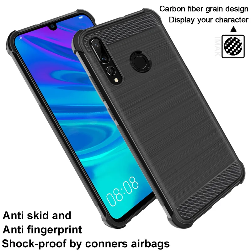 Imak карбоновый чехол для honor 10i 20i Мягкий силиконовый телефона huawei 10 lite Coque с
