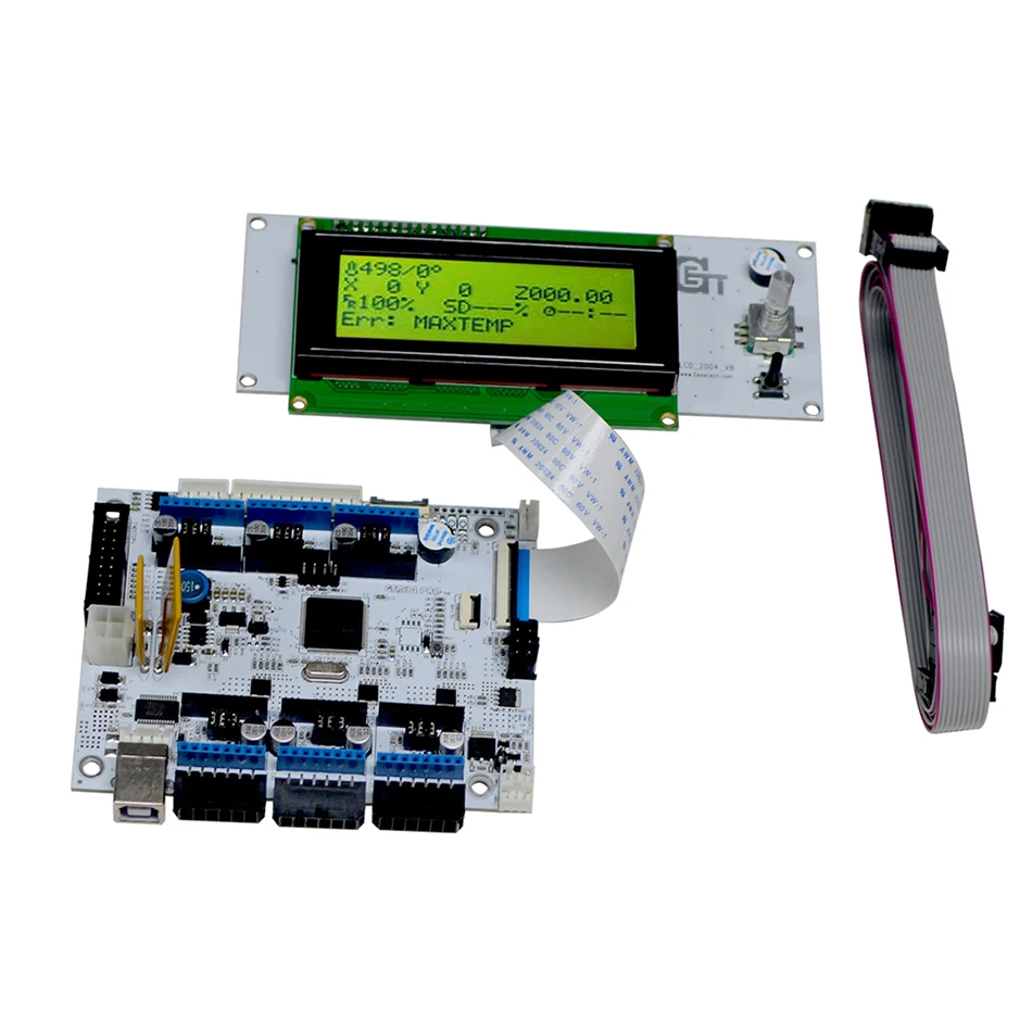 

Geeetech GTM32 Pro VB motherBoard & LCD 2004 Display combo kit