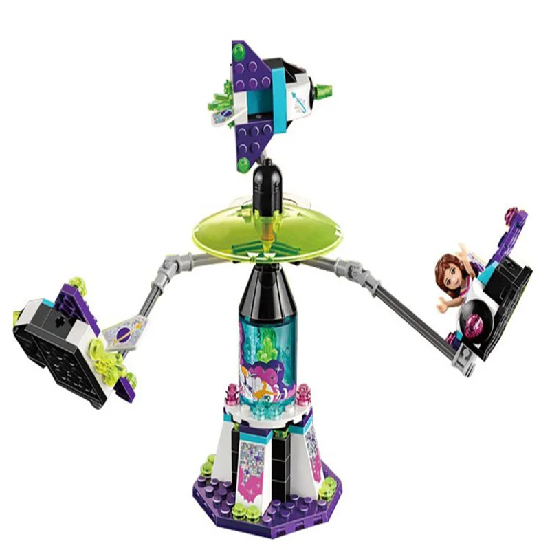 

Olivia Amusement Park Space Ride 01006 Building Blocks Sets Gift Toys Compatible LegoINGly Friends for Girls 41128