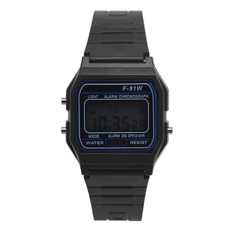 

Mens Girl LED Digital watches women's Rubber Quartz Sport Electronic Waterproof Double Display Silicone Military Wrist Watch 30P