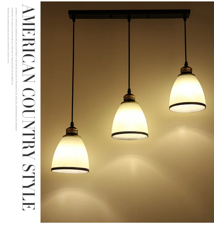  Modern Minimalist Set of 3 Kitchen Island Dining Room Glass Pendant Light (15)