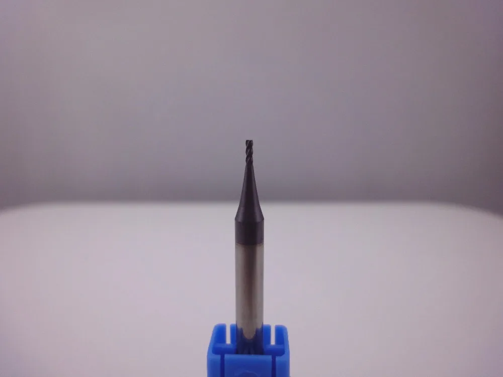 

DHL Free shipping 3pcs hrc65 3mm D3*8*D6*50 Four Flutes square flat endmill Carbide CNC Endmill Router bits