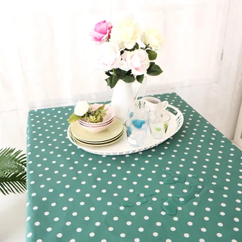 

Japan Zakka Style Waterproof Oilproof Fashion Table Cover Customize Table Cloth Square Rectangular Home Textile Tablecloth