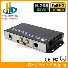 Урай HEVC H.265 HD 3 г SDI IP потокового encoder HD-SDI IPTV кодер H265 RTMP RTSP UDP sdi передатчик H264 Live Streaming сервер