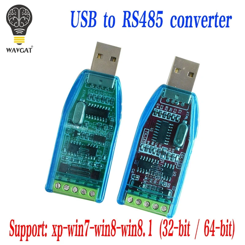 Промышленный USB в RS485 422 CH340G преобразователь, обновленный защитный преобразователь, Совместимость со стандартом RS-485 разъемом