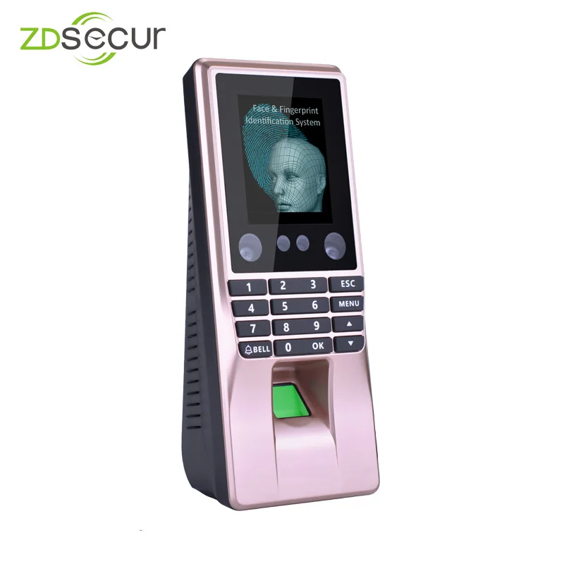 Unique Facial and Fingerprint Access Control Machine with the Alarm Function ZDM10