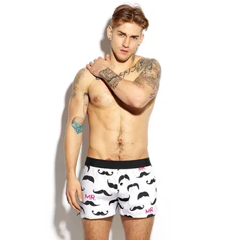 

Fashion Printing Men's Underwear Cotton Home Sleep Bottoms Shorts Men Casual Homes Comfortable Loose Man Boxers Shorts
