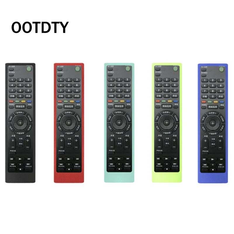 

Remote Control Case Silicone Cover Shockproof Protector Washable Skin for Sony RMF-TX200C 210 211 TV Voice Controller