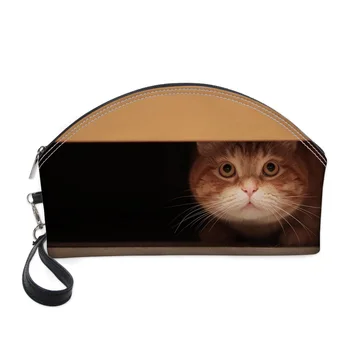 

FORUDESIGNS Kawaii Pet Cat 3D Printing Cosmetic Bag Women Travel Organizer Toiletry Bag 2019 Pencil Makeup Bags Pouch Necessaire