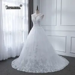 Vestidos de Novia бальное платье свадебное платье 2019 индивидуальный заказ кристалл бисерные Свадебные платья старинные свадебные платья Robe De Mariage