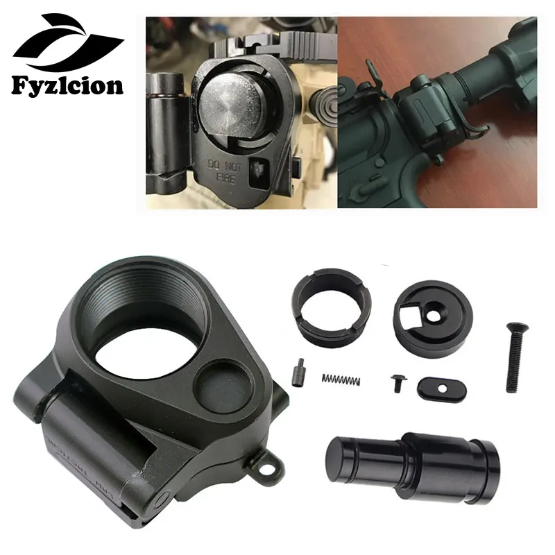 

Fyzlcion Hunting Scope Mount Tactical AR Folding Stock Adapter For M16/M4 SR25 Series GBB(AEG) For Airsoft