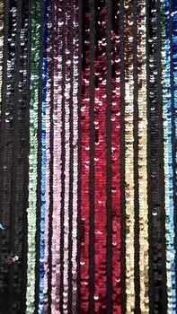 

unique french net lace fabric with sequins fashion L-91237 french embroidered lace with super quality