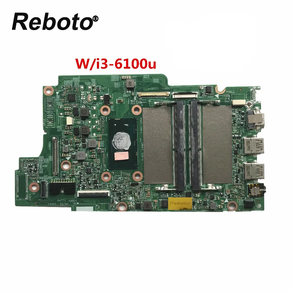 

CN-0JV40X For DELL INSPIRON 5368 5568 Laptop Motherboard 0JV40X JV40X With SR2EU I3-6100u CPU DDR4 MB 100% Tested Fast Ship