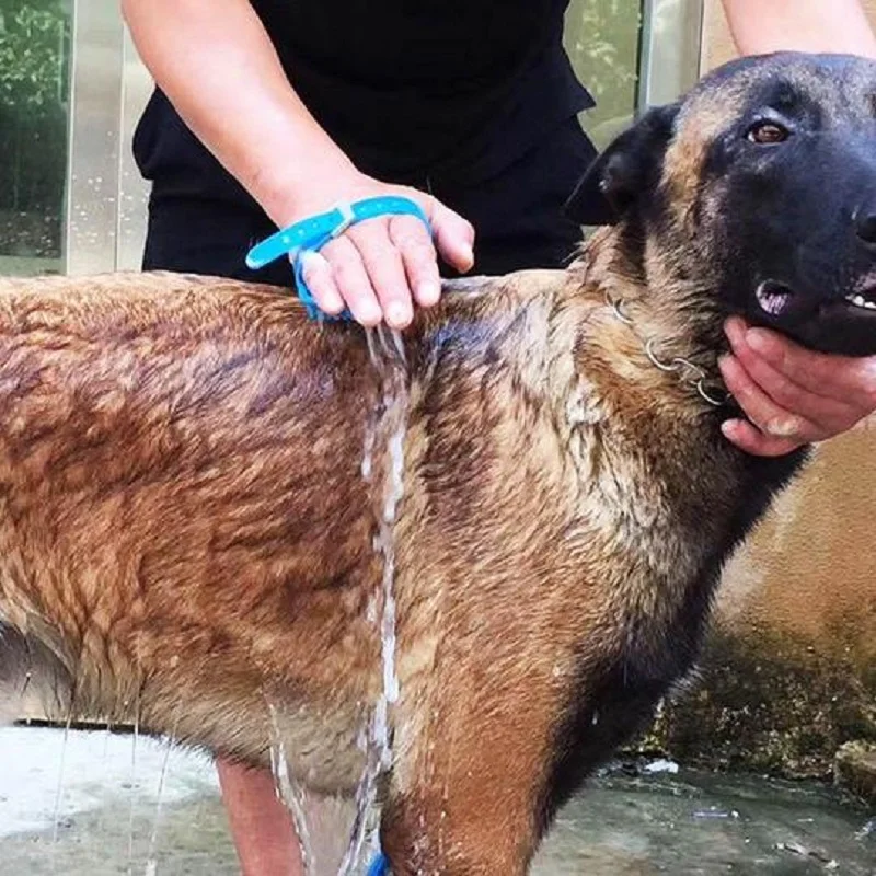 Инструмент для купания питомцев удобный массажер душевой инструмент чистящие моющие опрыскиватели для ванны щетка для собак товары для домашних животных