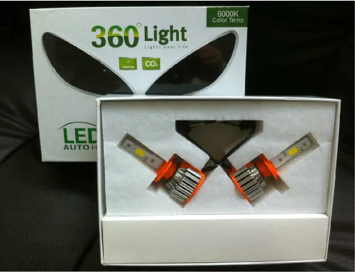 

Circular LED Super Bright For Toyota D1C D2C D3C Headlight D1R D2R D3R D4R D1S D2S D3S D4S White COB 60w 6000KLight Bulbs