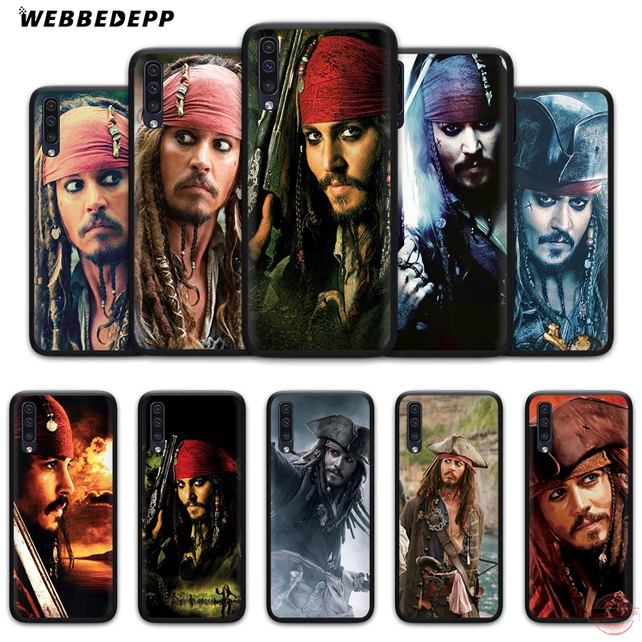 WEBBEDEPP Caribbean Captain Jack Sparrow Soft Phone Case for Samsung A50s A40s A30s A20s A10s A60 A70 M10 M20 M30 M40 Cases | Мобильные