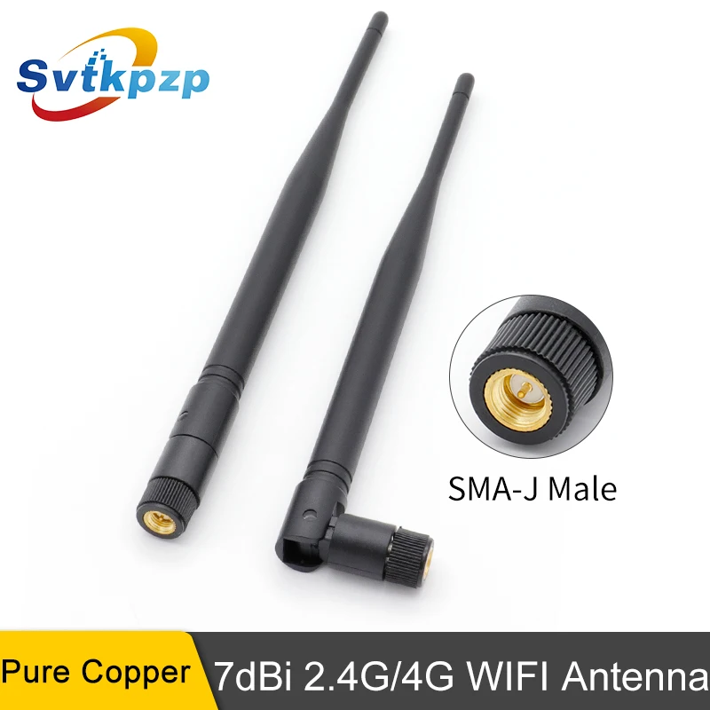 Антенна Omni SMA j Мужская 2 4 ГГц 7 дБи шт.|Антенны для связи| |