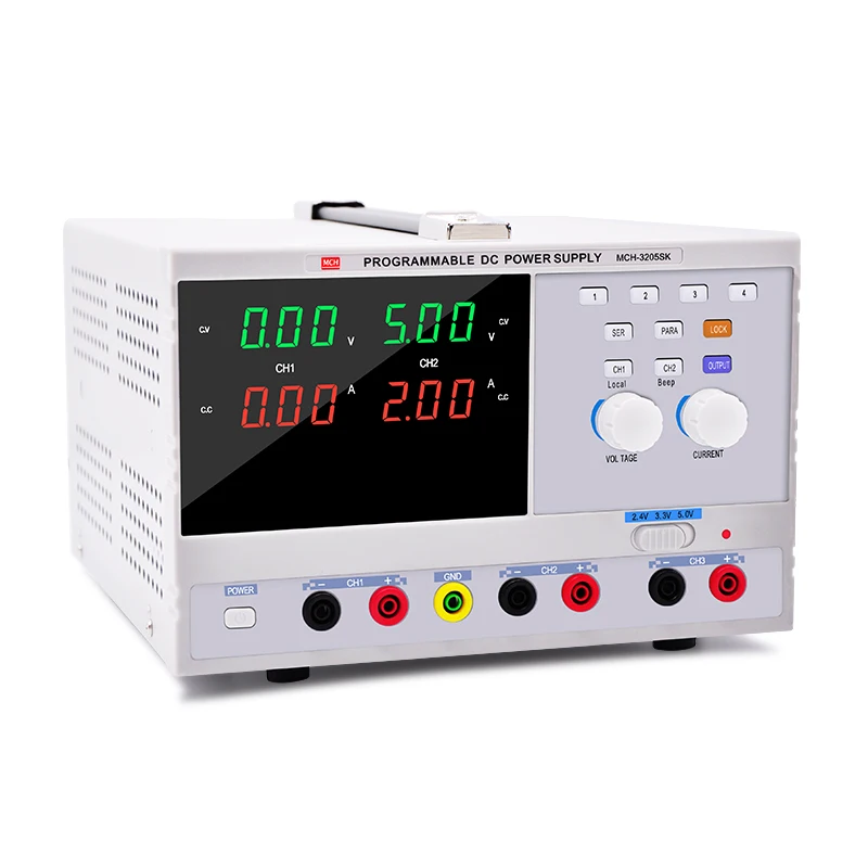 

MCH-3205SK Dual channel programmable power supply 32V3A computer remote control power supply MCH 3205SK