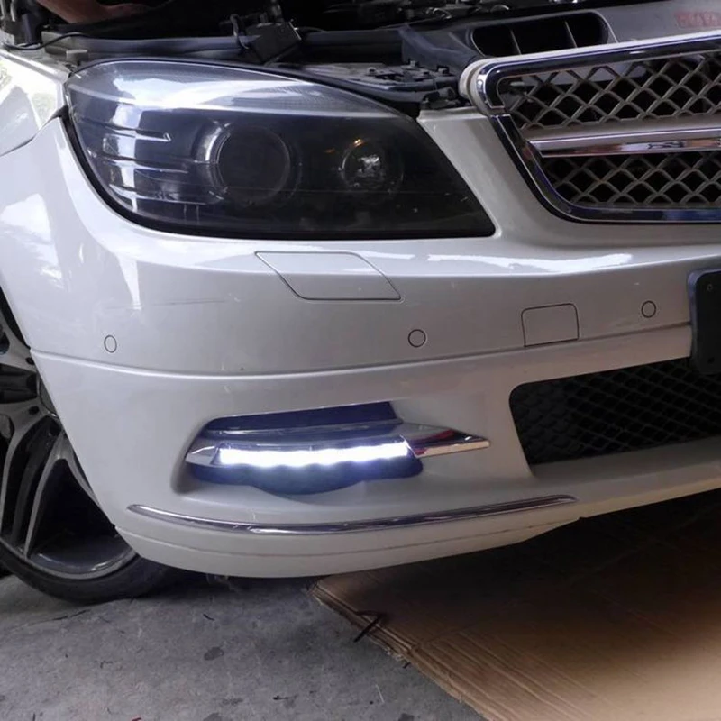 Автомобильные мигающие 2 для Mercedes benz W204 C180 C200 C260 C250 C300 2008 2009 2010