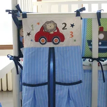 Пеленки Органайзер кровать подвесной ящик используется для кроватки и детской кроватки Emboirdery