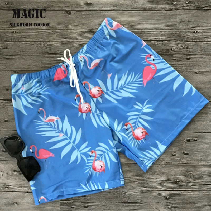 

Summer Short Sleeve Men's Swim Trunks Breathable Quick Dry Sport Swimming Pants Swimsuit Swimwear Polyester Men's Swimwear