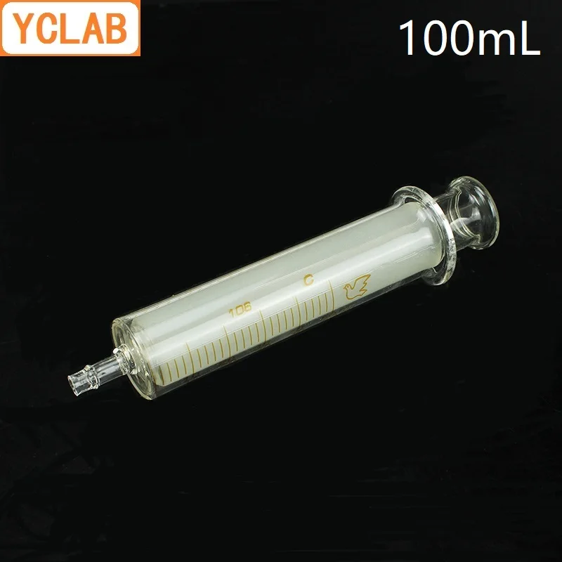 YCLAB 100 мл стеклянная клизма шприц клизматор для кормления лекарств жидкая диета пищевая клизма колоклистер колоклиз инжектор