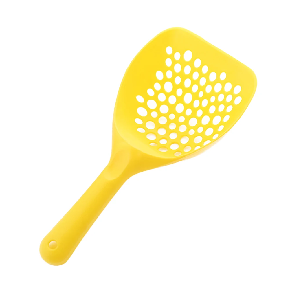 

1PC Plastic pet Cat Litter Scoop Shovel Cat Supplies Cleaning Tool Random Color