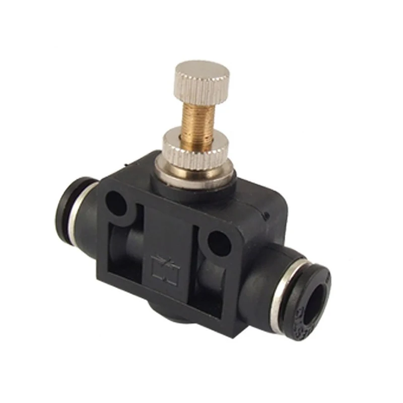 EWS 6mm air hose pneumatic valve push in speed controllerin Pneumatic