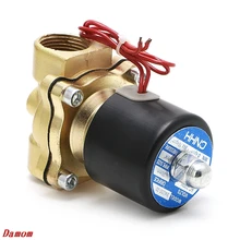 Электрический электромагнитный клапан 3/" 220 В пневматический 2 Port2W-200-20 для воды, масла, воздуха, Газа