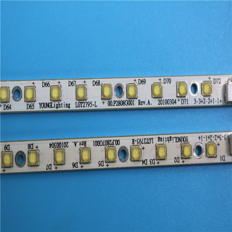 5 Ʈ = 10 PCS * 36LED 310mm LED Ʈ Ʈ, LM270WQ1 SD C2 M270WQ1 SDA2 LGT2781 LGT2795 R L A1419 MD095 ME088