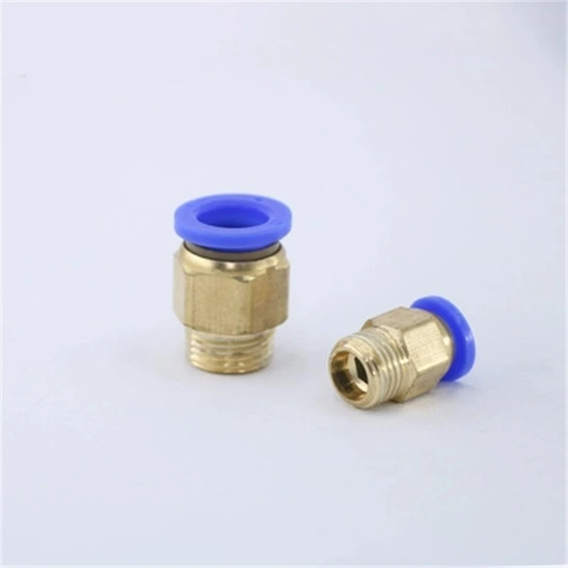 H● 10* PC 10-02 Air Line Hose 1/4BSP Male 10mm Tube Quick Release Coupler 