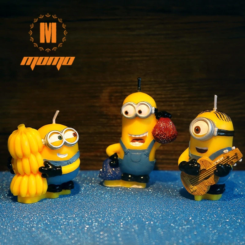 3dかわいい漫画キャラクターケーキキャンドル 誕生日キャンドルbackeryケーキ装飾線香結婚式パーティー用品 Candle Candle Candle Birthdaysupplies Party Aliexpress