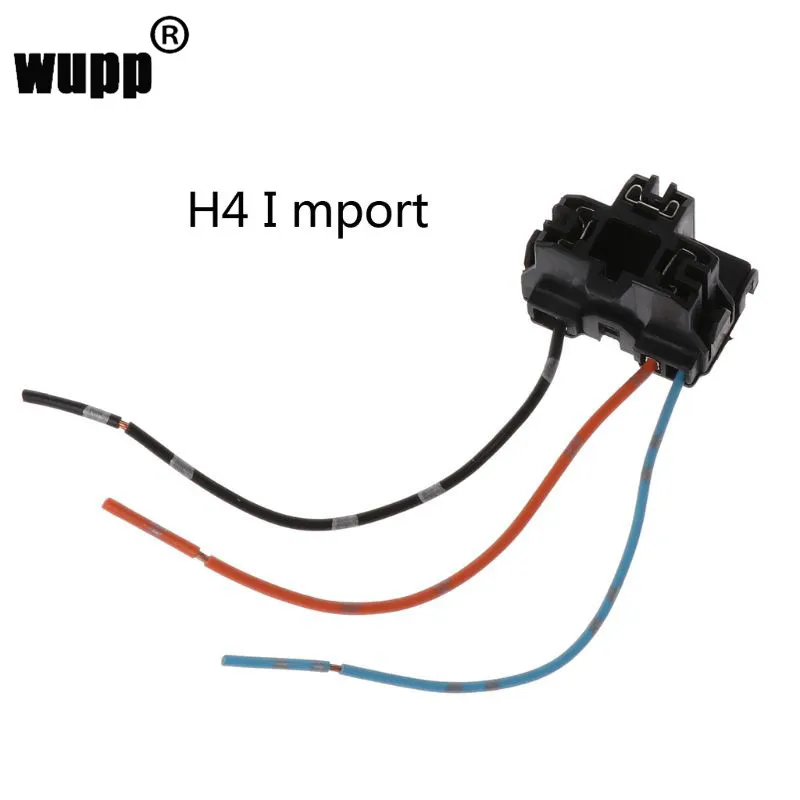 

Car styling Import H4 Car Halogen Bulb Socket Power Adapter Plug Connector Wiring Harness dropshipping