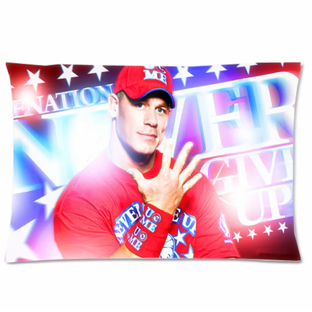 Пользовательские новые John Cena наволочки 20 &quotx 30&quot две стороны Наволочки Чехол для