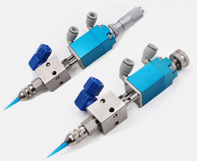 Pneumatic UV Glue Dispenser Valve Precision Thimble Dispensing Valve in Valve from Home